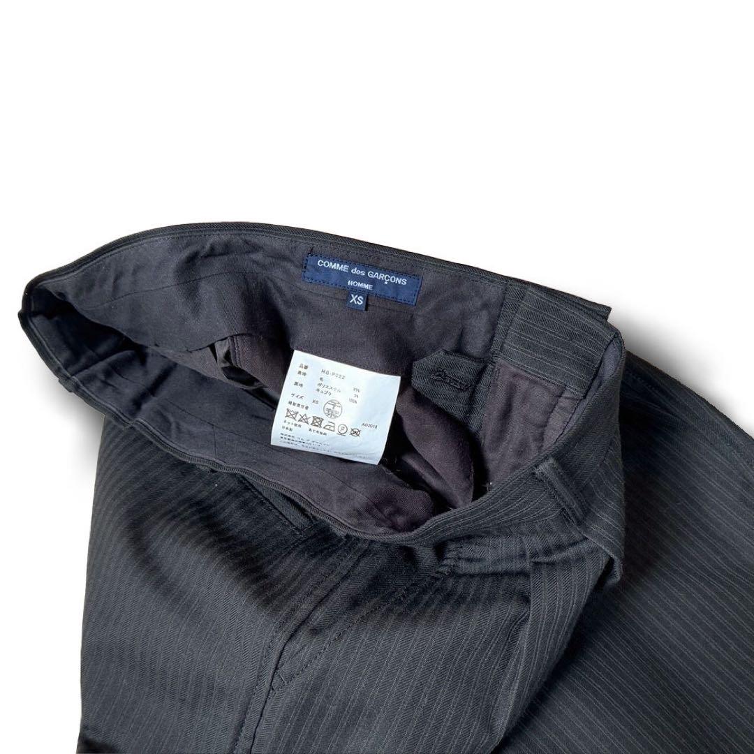 COMME des GARCONS HOMME スラックス ブラック 画像4