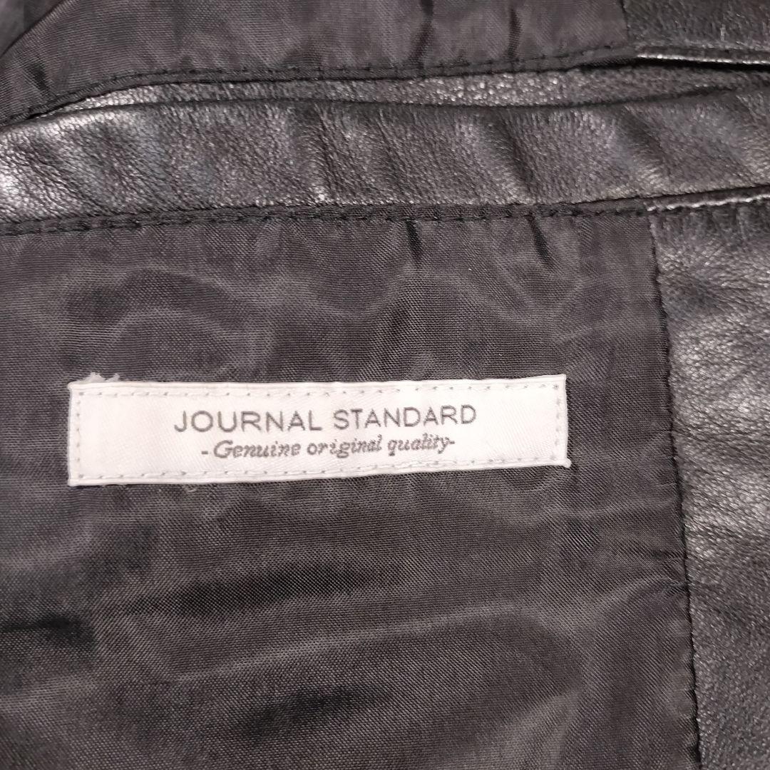 【良品】ジャーナルスタンダード シープレザー シングルライダース ジャケット