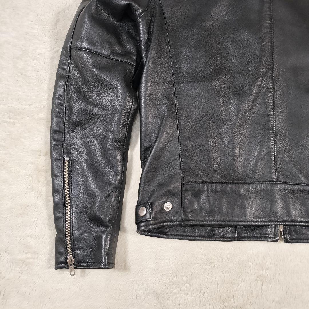 【良品】ジャーナルスタンダード シープレザー シングルライダース ジャケット