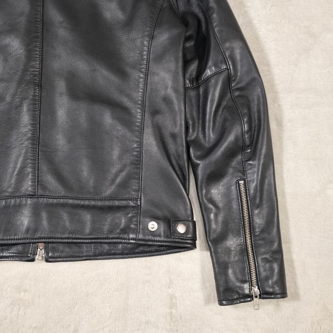 【良品】ジャーナルスタンダード シープレザー シングルライダース ジャケット
