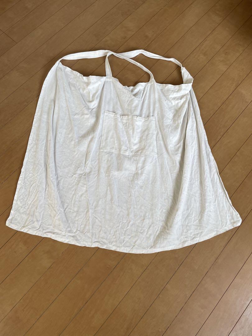アンティークリネン  エプロン