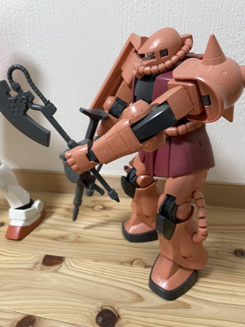 1/48メガサイズガンダム & シャア専用ザク セット