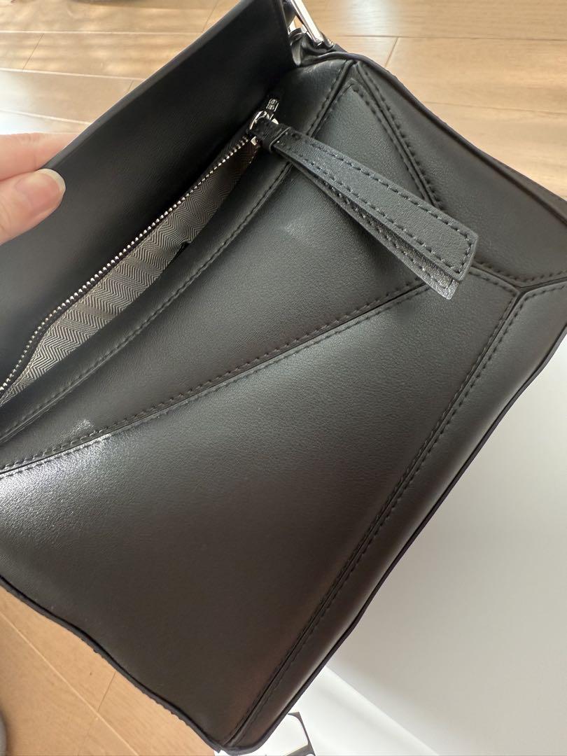 ロエベ　パズルバック　ブラック　新品