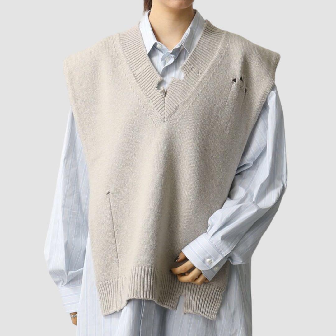 MAISON MARGIELA メゾンマルジェラ デストロイドタバード ベスト
