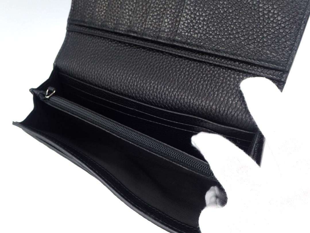 GUCCI　グッチ　黒　長財布　ユニセックス