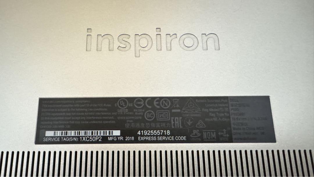 【美品】Dell ノートパソコン Inspiron5480