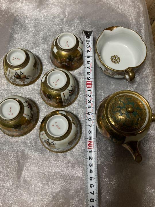人気品質保証 九谷焼 加賀 高級煎茶セット 木箱入り JsGSC-m24570648867 好評セール
