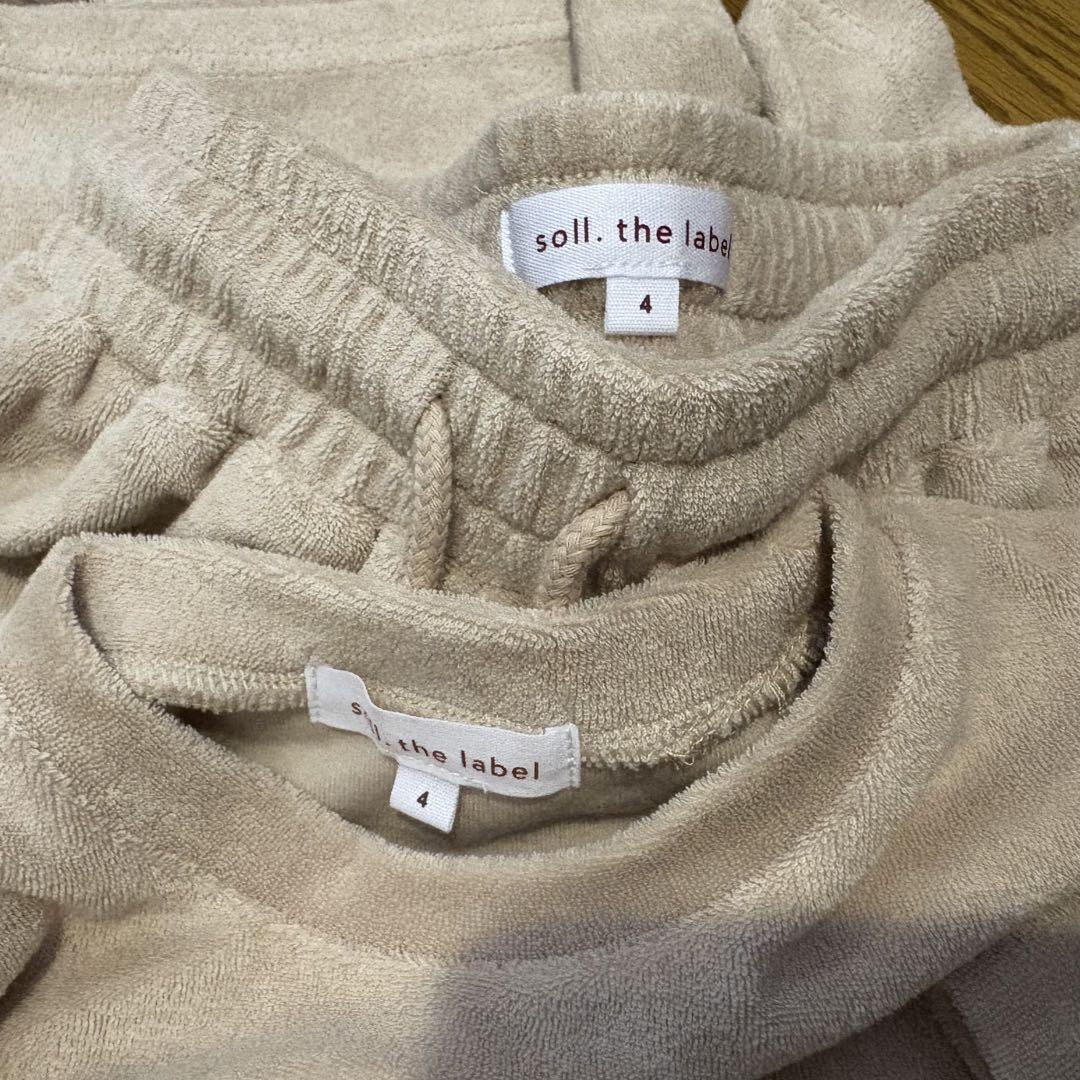 soll. the label セットアップ　新品未使用☺︎ サイズ4
