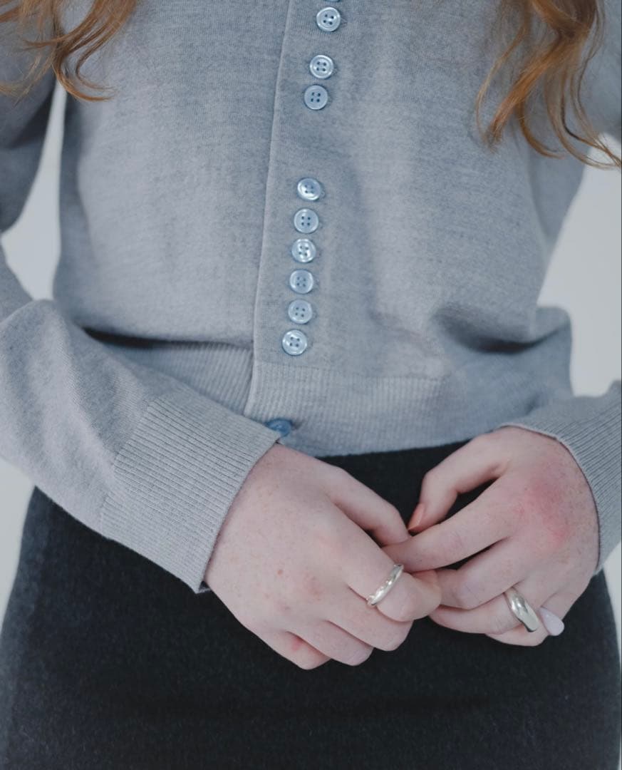 TTT_MSW 25ss Crew neck button cardigan M TTT_MSW 25ss Crew neck button cardigan M