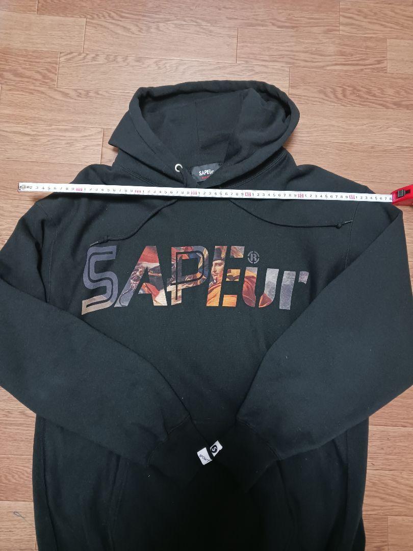 SAPEuR　サプール パーカー　ブラック　2XL