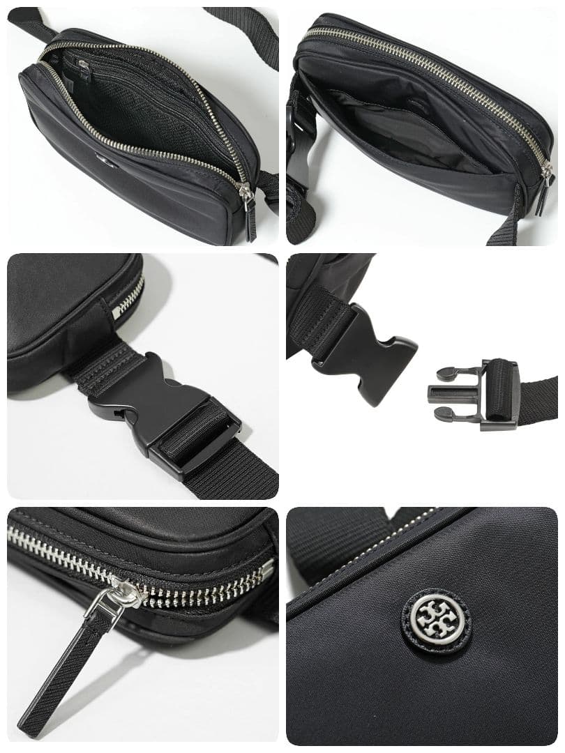 【新品未使用】TORY BURCH VIRGINIA BELT BAG ブラック