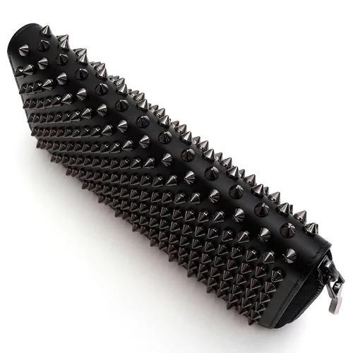 F0537S 新品 Christian Louboutin ラウンドレザー長財布 画像6