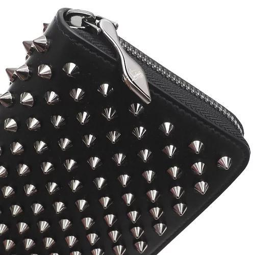 F0537S 新品 Christian Louboutin ラウンドレザー長財布 画像7