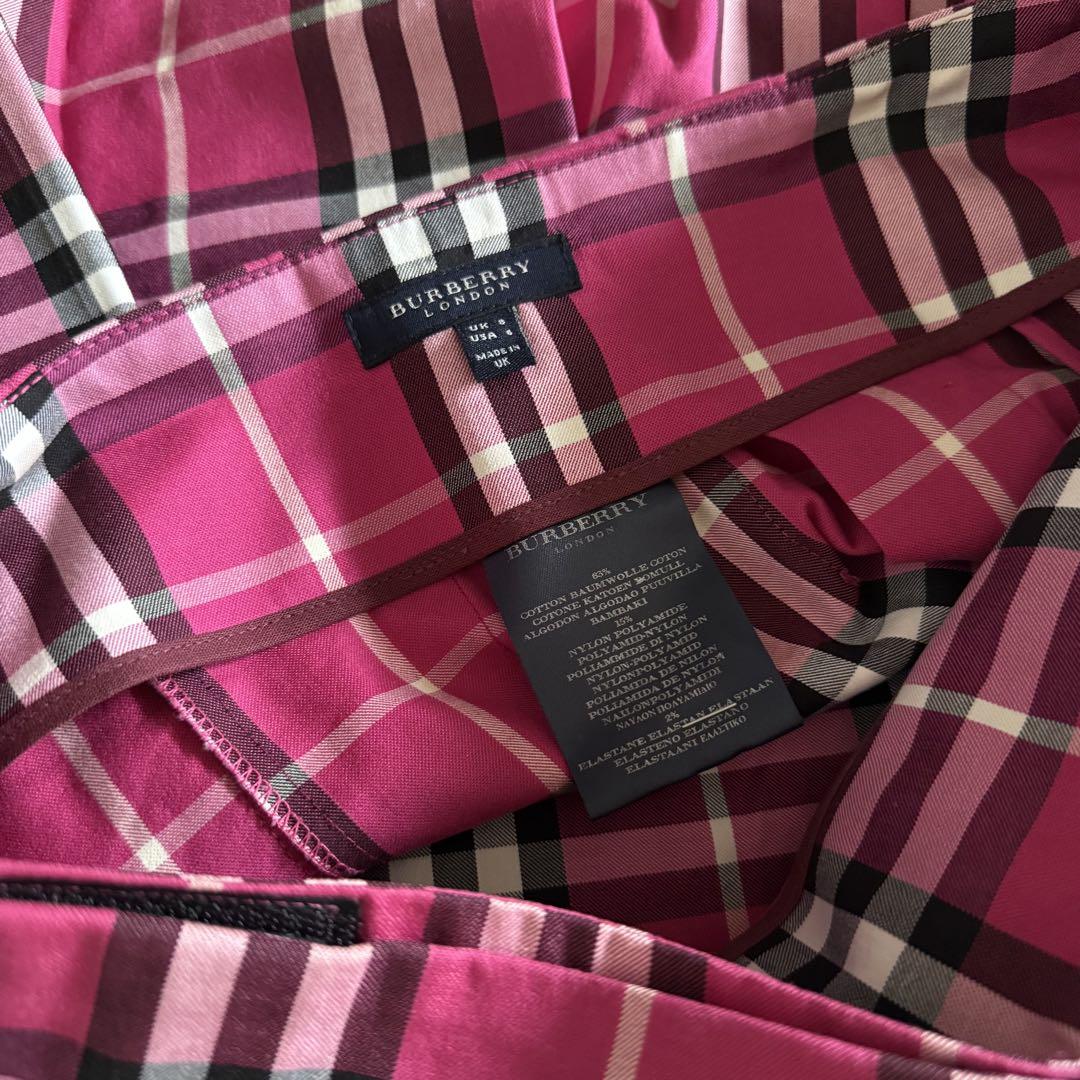 [美品]BURBERRY ロンドン　フレアスカート　ノバチェック　ピンクライン 楽天市場】バーバリー スカート ノバチェック（柄チェック）の通販