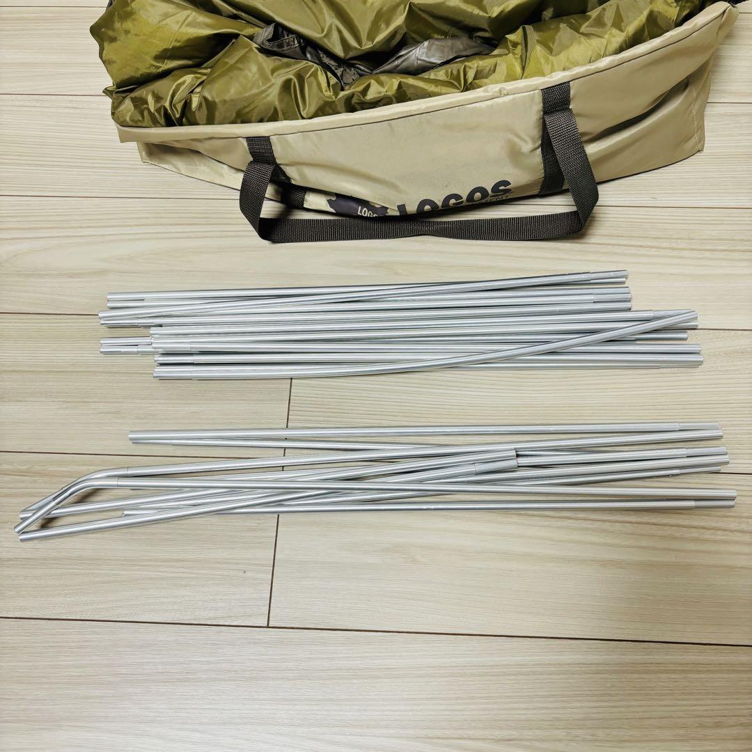 極美品 ロゴス 71805574 Tradcanvas リビング DUO-BA