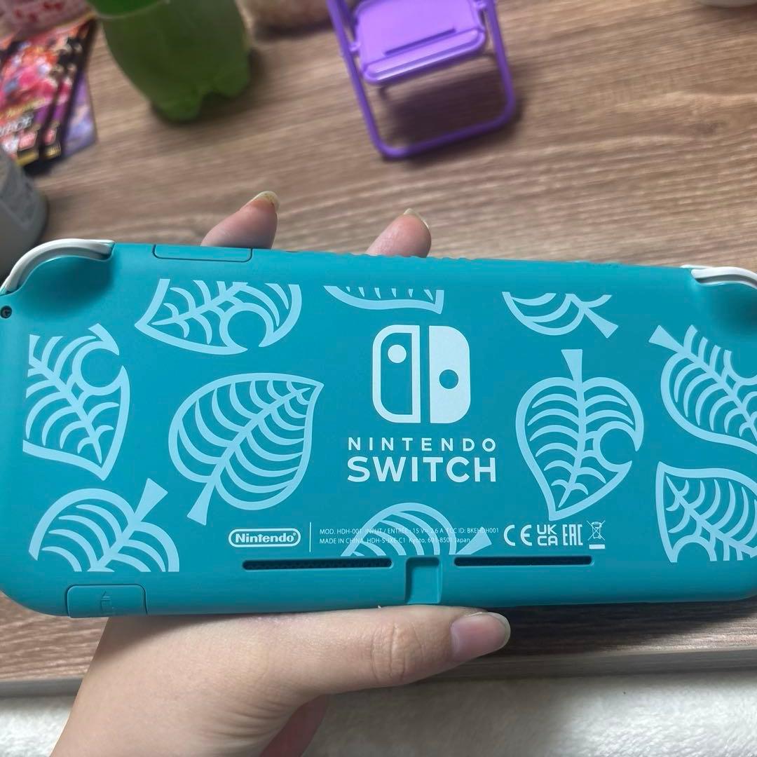 Switch Lite まめきち&つぶきちアロハ柄 説明欄お読みください Switch Lite まめきち&つぶきちアロハ柄 説明欄お読みください