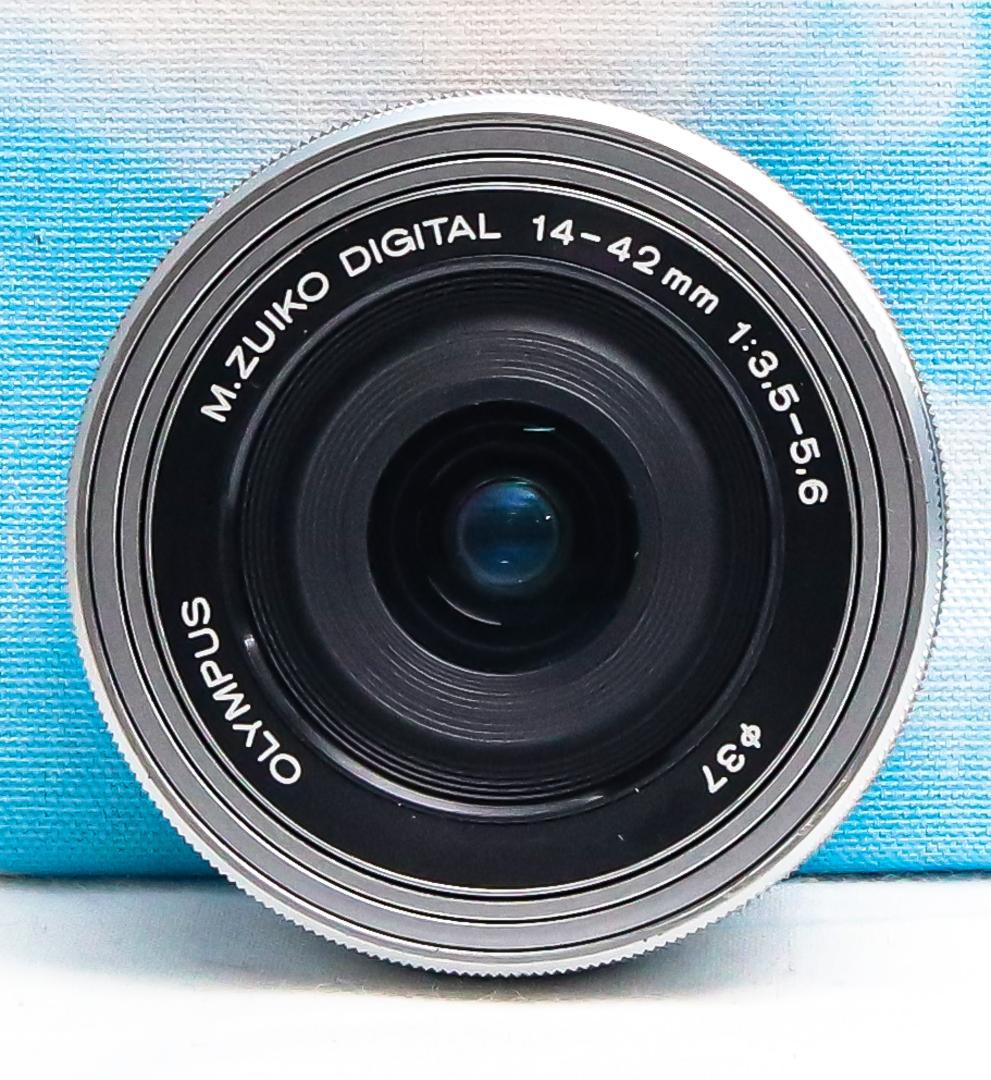 OLYMPUS 14-42㎜ レンズ ジャンク ジャンク品 OLYMPUS M.ZUIKO 14-42mm⭐️パンケーキレンズ