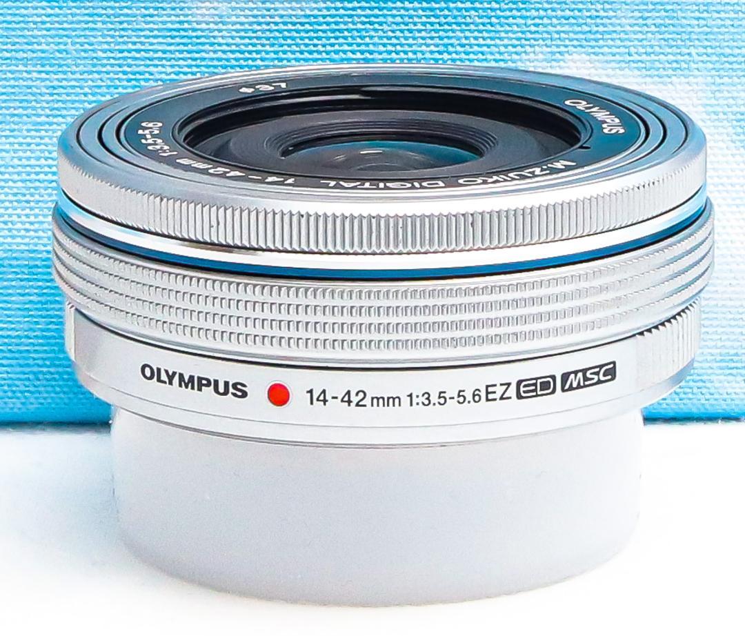 OLYMPUS 14-42㎜ レンズ ジャンク ジャンク品 OLYMPUS M.ZUIKO 14-42mm⭐️パンケーキレンズ