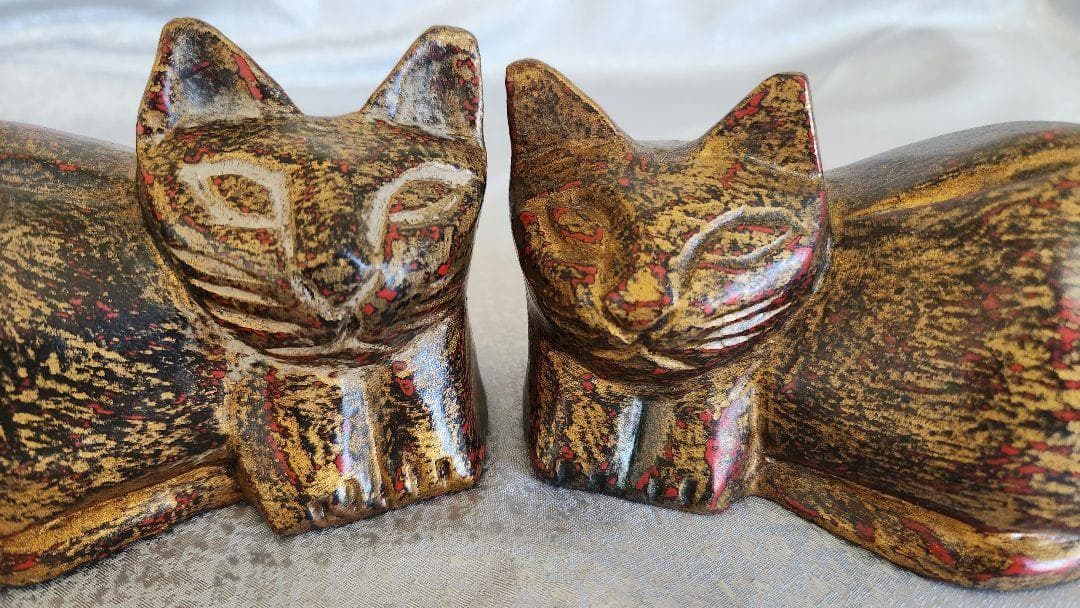 SALE/102%OFF】 木彫りの猫の置物 ecousarecycling.com