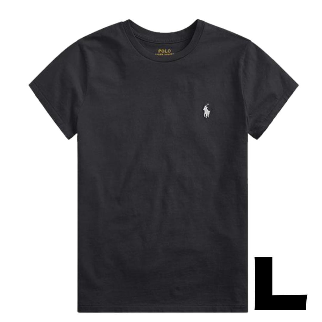 【新品】ポロラルフローレン Ｔシャツ L 黒 定番 RalphLauren