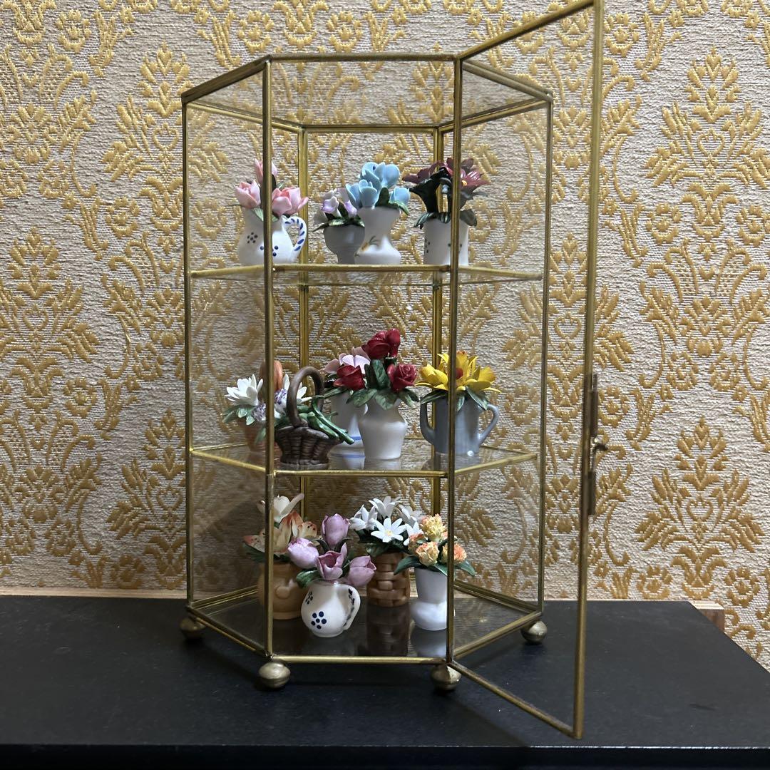 ミニュチュア陶器フラワーコレクション