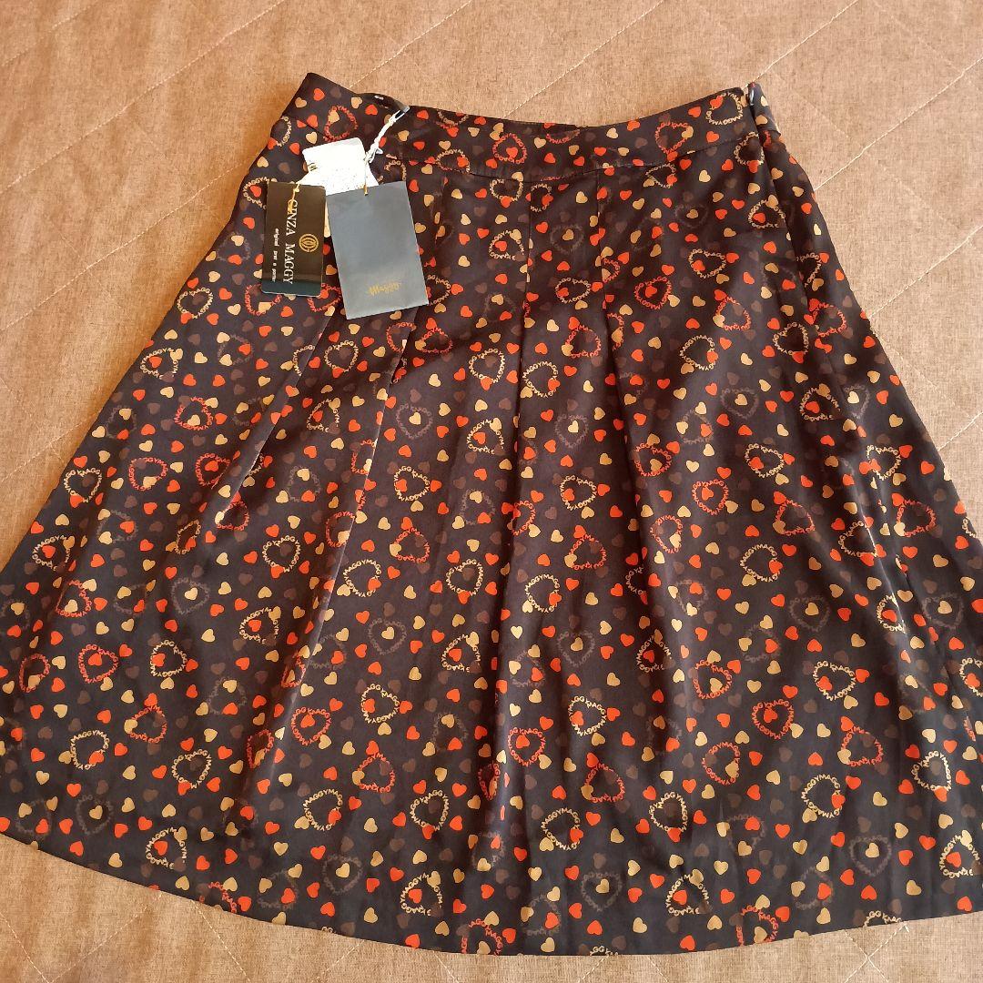 新品 銀座マギーOriginal　pret a porter大きいサイズスカート