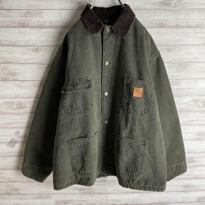 はじめにご 即完売モデル 切返し コーデュロイ 入手困難 NWlIe-m24581120584 カーハート ダックジャケット ますので
