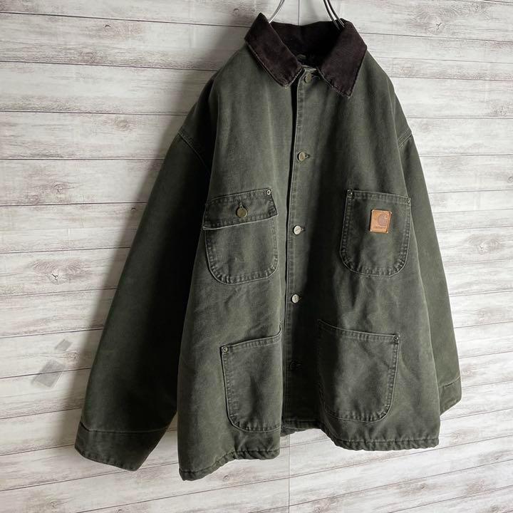 はじめにご 即完売モデル 切返し コーデュロイ 入手困難 NWlIe-m24581120584 カーハート ダックジャケット ますので