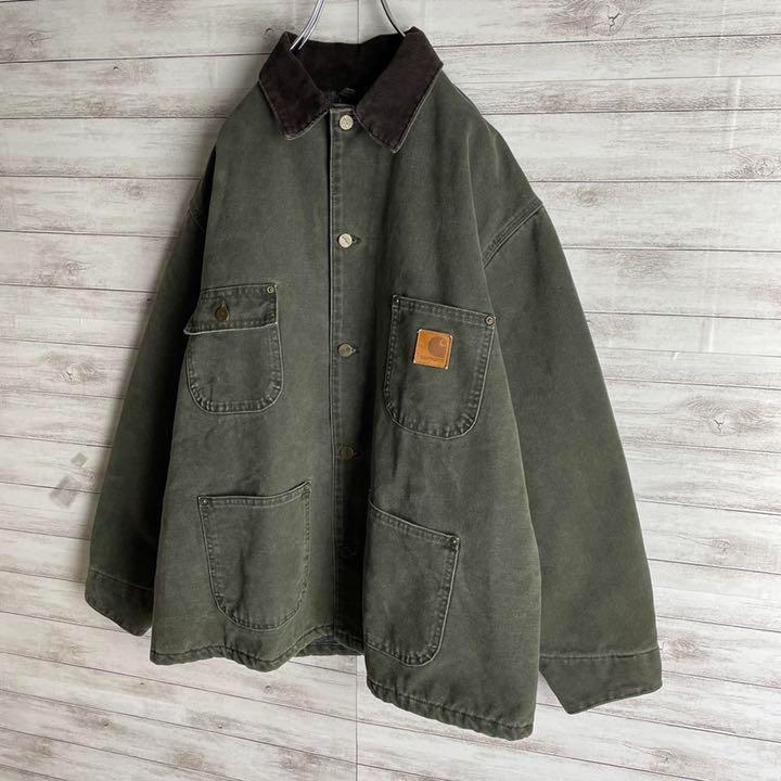 はじめにご 即完売モデル 切返し コーデュロイ 入手困難 NWlIe-m24581120584 カーハート ダックジャケット ますので