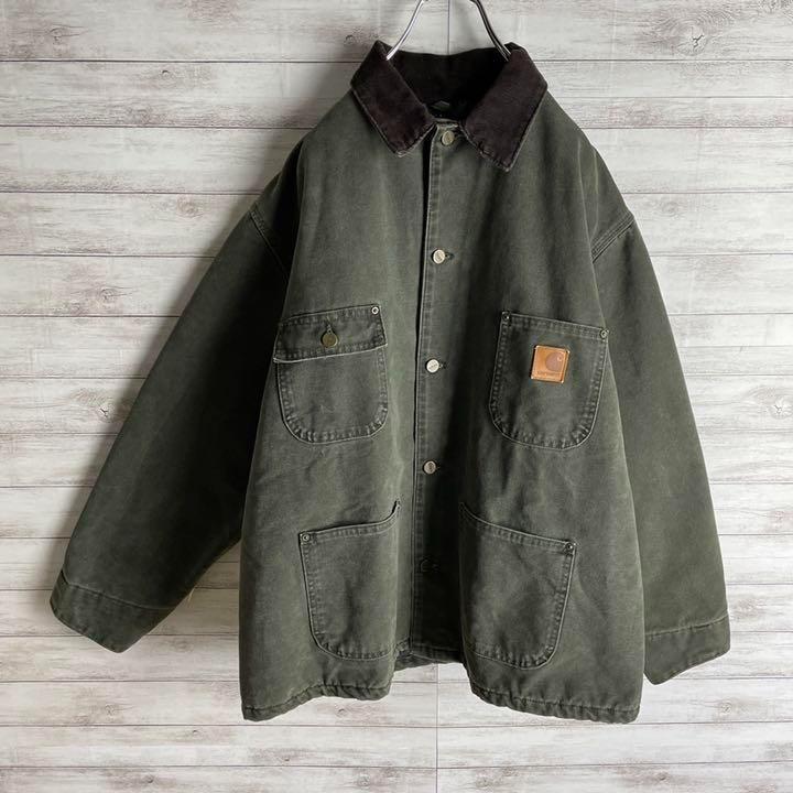 はじめにご 即完売モデル 切返し コーデュロイ 入手困難 NWlIe-m24581120584 カーハート ダックジャケット ますので