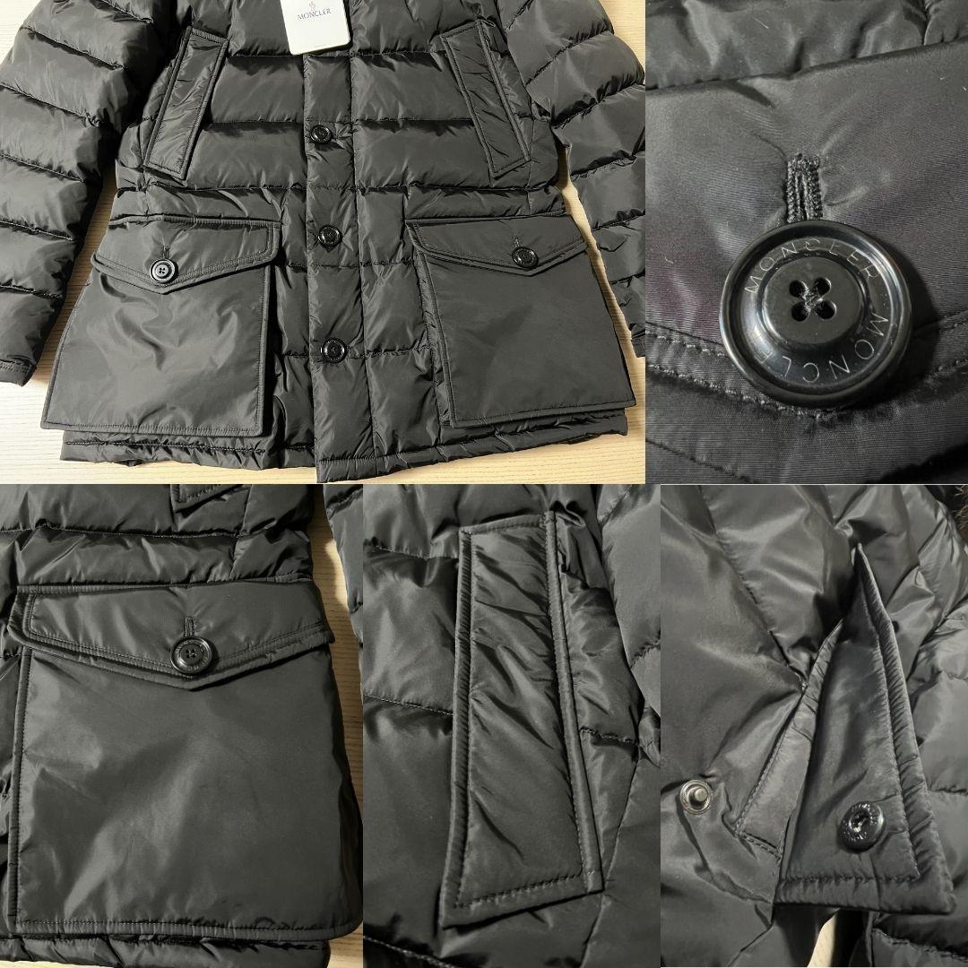 新品未使用タグ付き☆ MONCLER CLUNY ダウンジャケット 2 ブラック 画像8