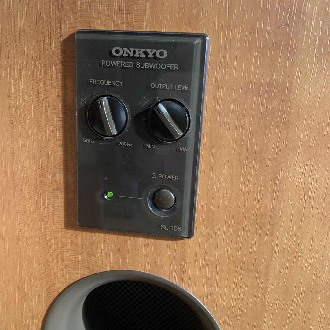 オンキョー ONKYO SL-105 サブウーファー