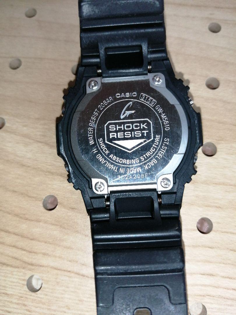 カシオ　G-shock GW-M5610 洗浄済み　美品 カシオ G-shock GW-M5610B 洗浄済み 美品