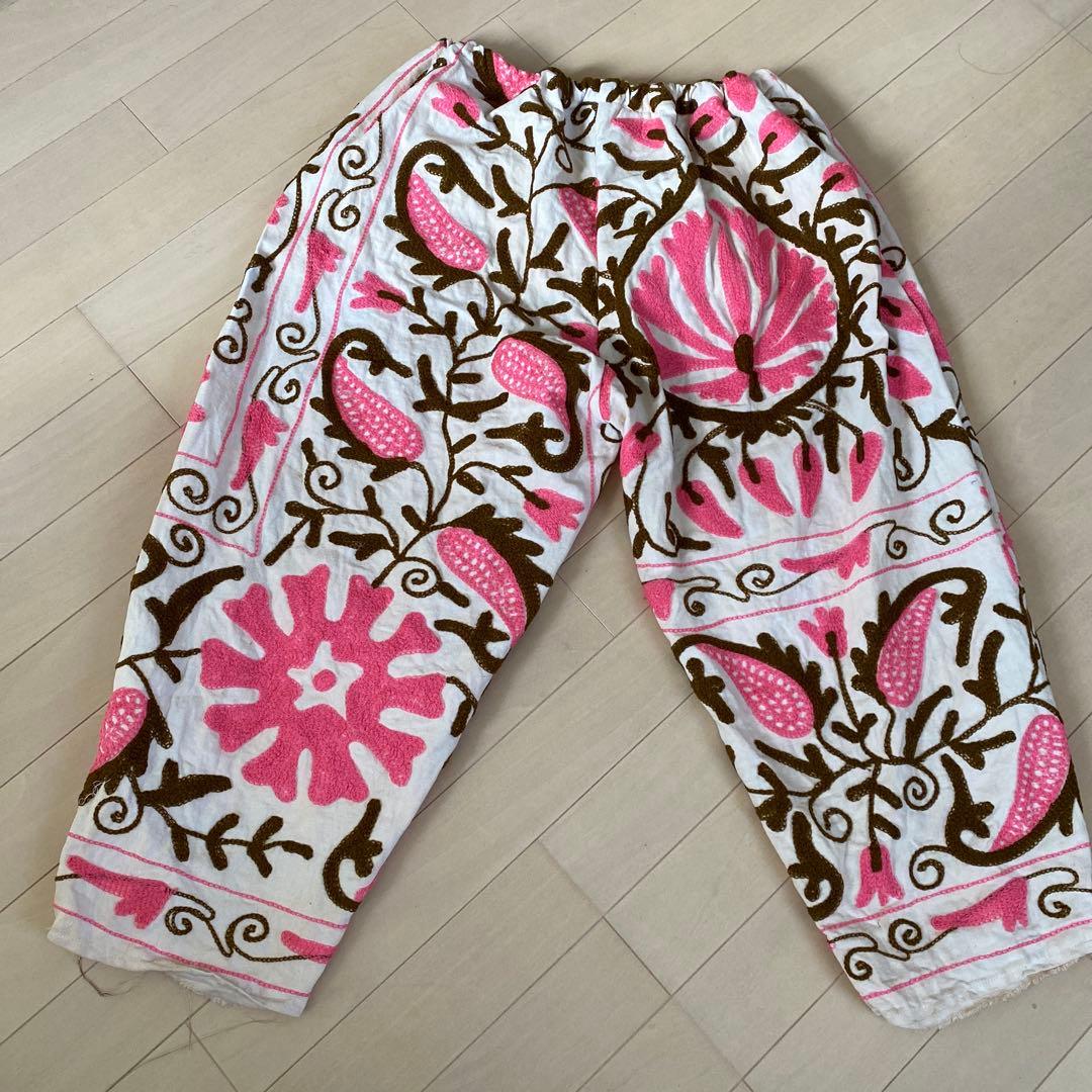 ankorock】ユニセックス 美品 超パンクバルーン リブパンツ