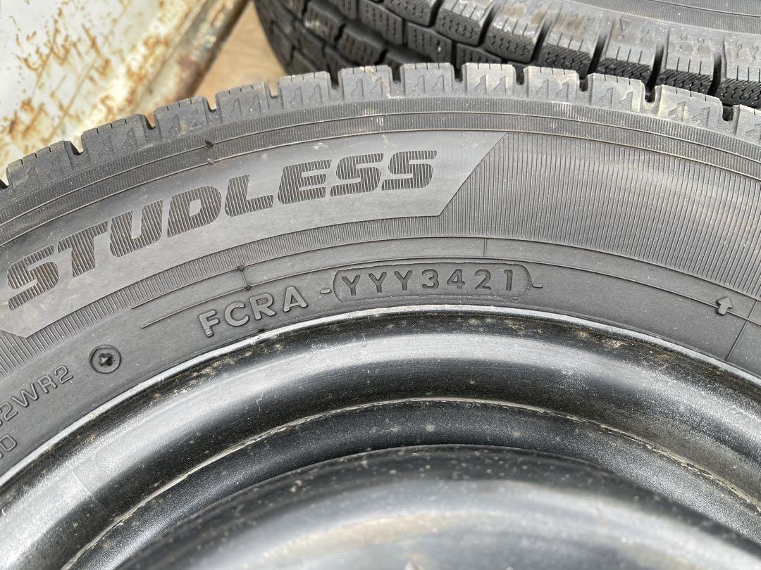 ボンゴバネットスタッドレスホイール付1台分165/80R14、145/80R12 画像5