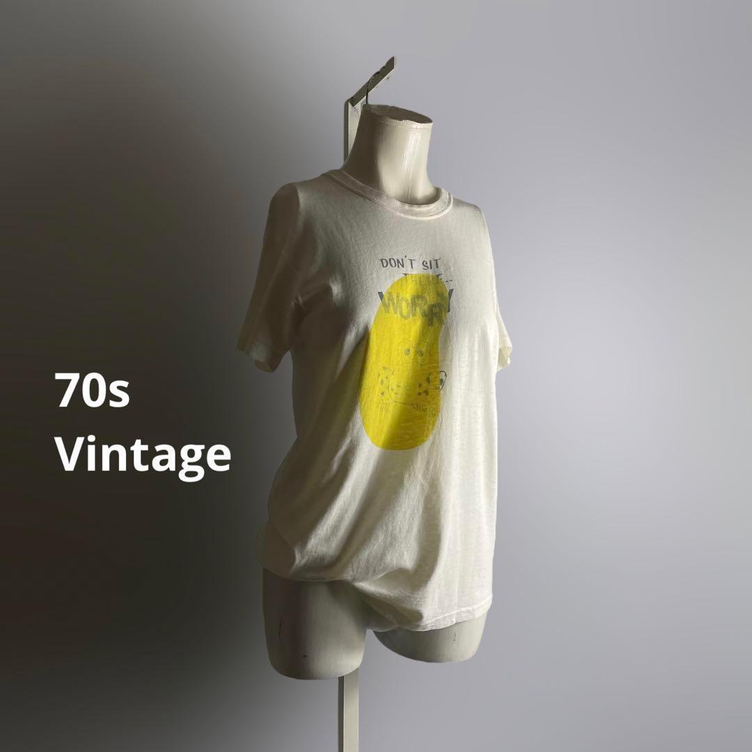 70s 80s Tee 半袖Tシャツ トップス hanes ヘインズ D754