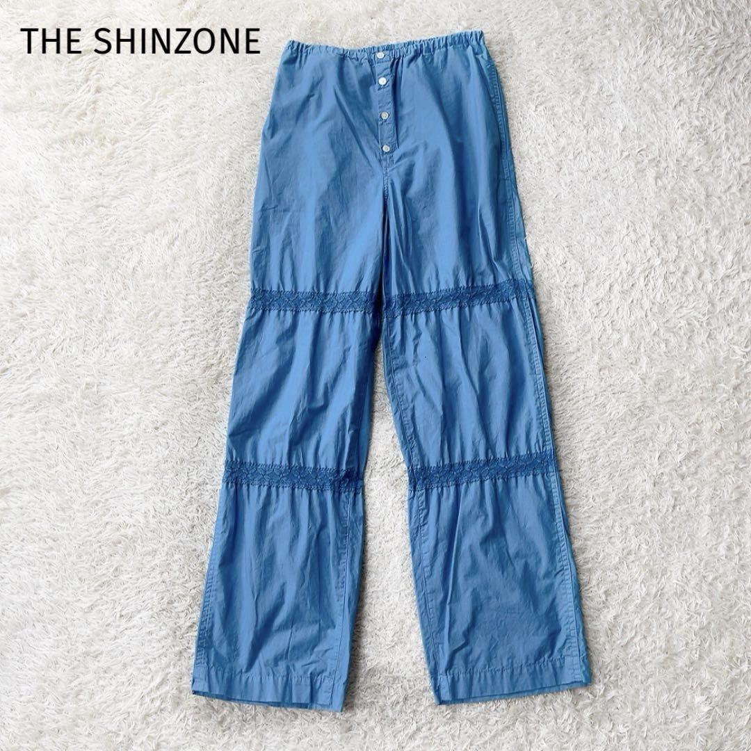 パンツ THE SHINZONE LACE SWITCHING PANTS 23ss