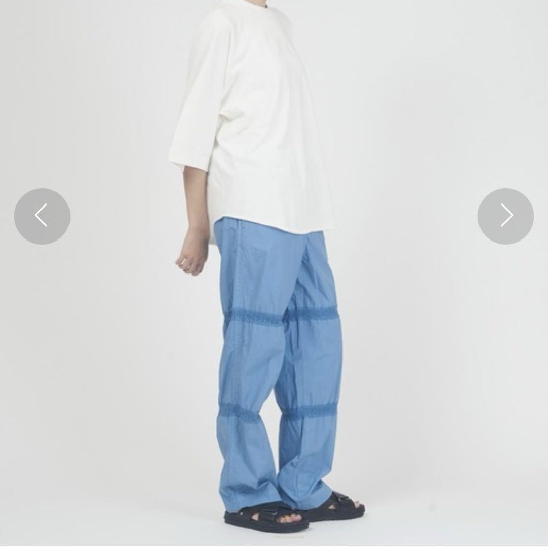 パンツ THE SHINZONE LACE SWITCHING PANTS 23ss