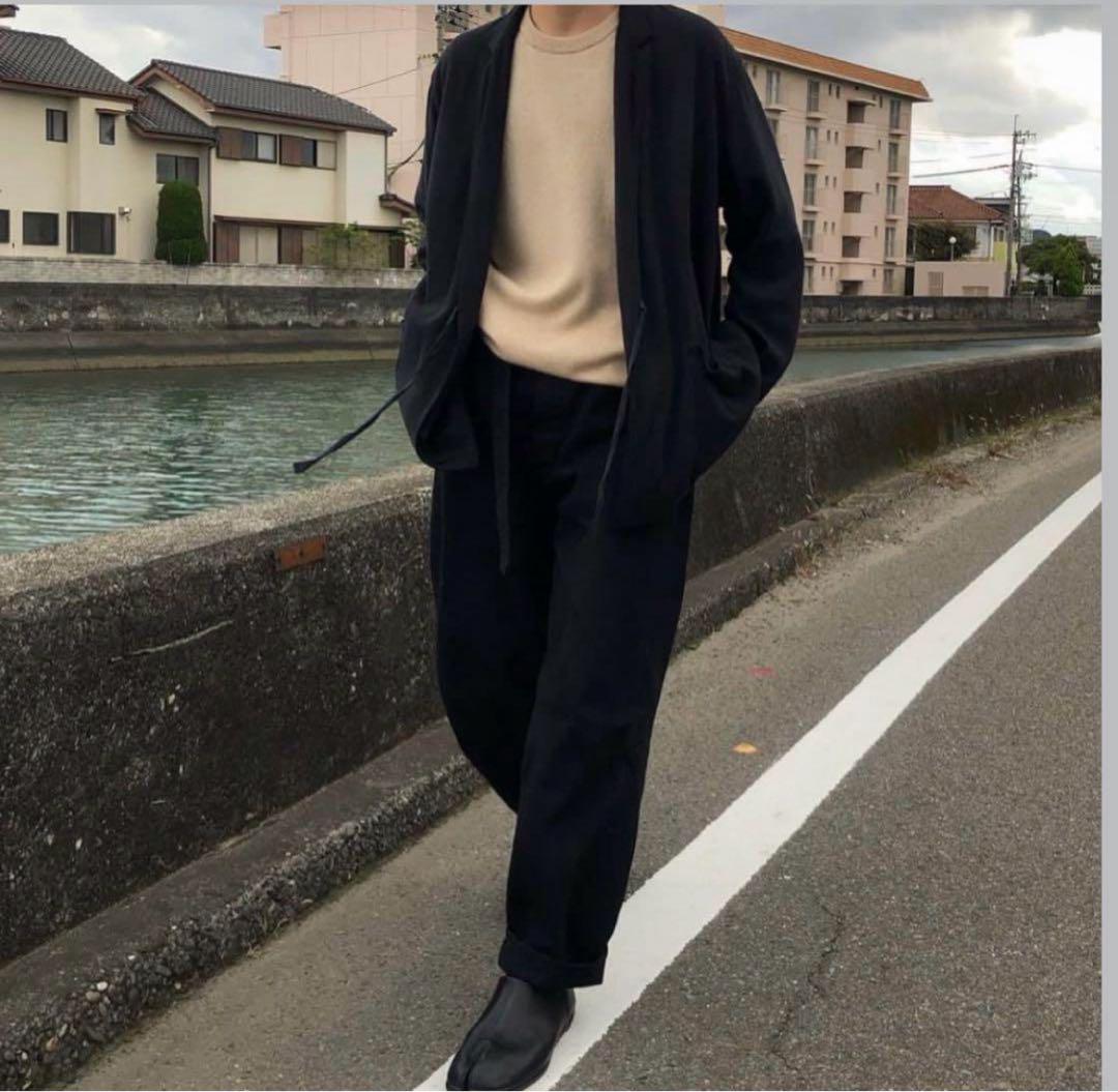 comoli シルクネップセットアップ
