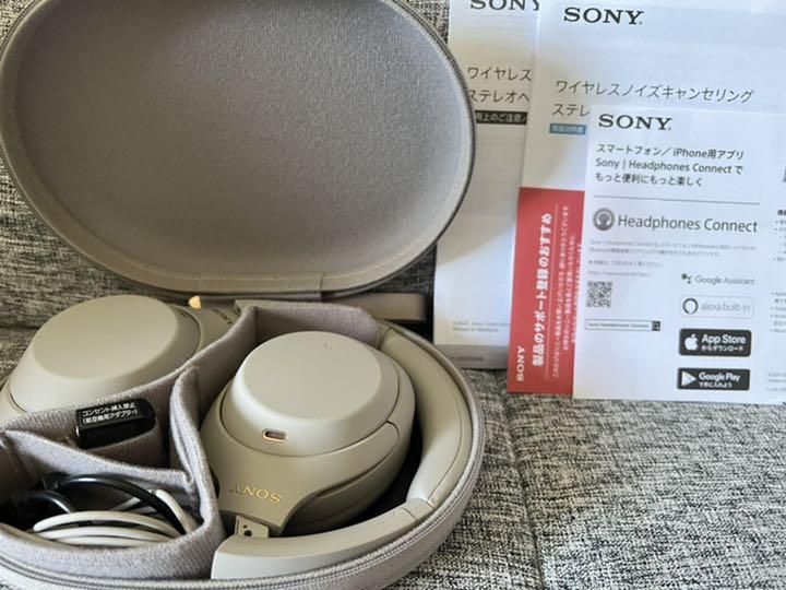 新到着 【極美品】WH-1000XM4 プラチナシルバー Sony ワイヤレス