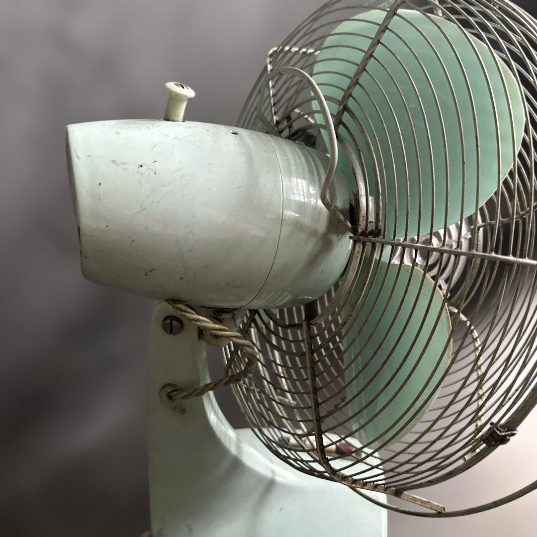 ヴィンテージ　三洋扇風機　サンヨー　通電確認済みとても可愛いカラー！ ヴィンテージ 三洋扇風機 サンヨー 通電確認済みとても可愛い