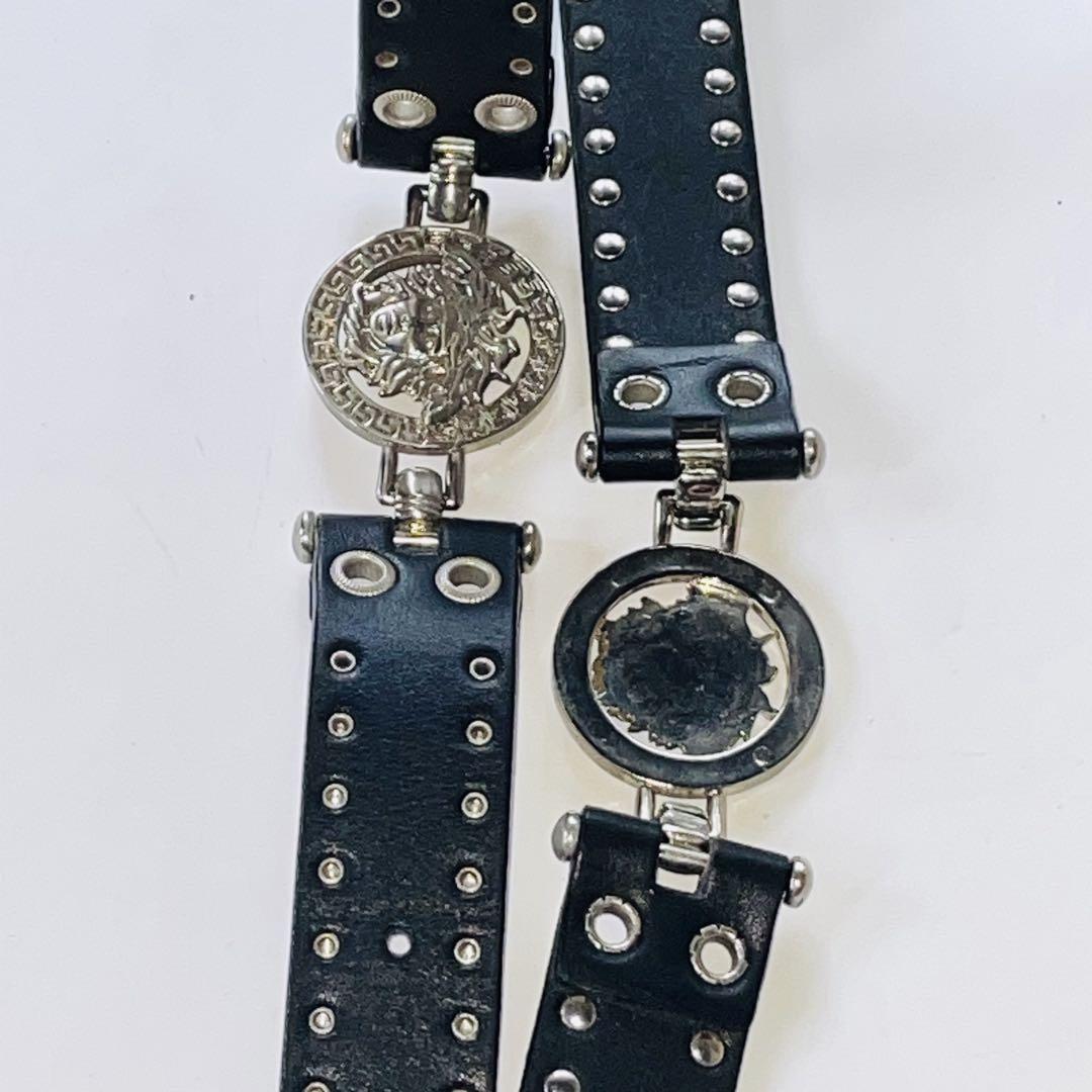 【ビンテージ】Gianni Versace ベルサーチ メデューサ メンズベルト