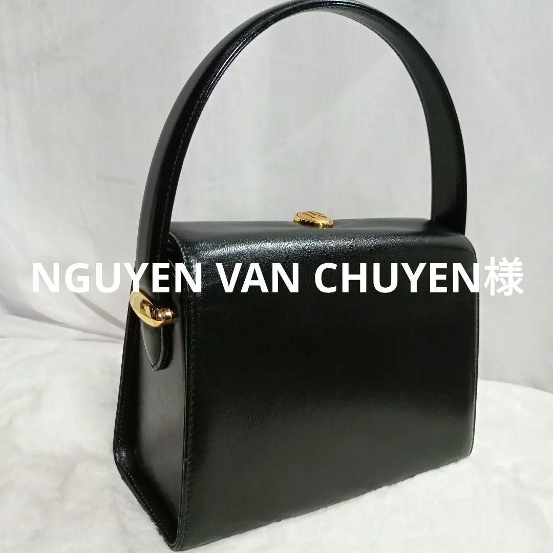 美品 DAKS LONDON ダックス 英国王室御用達 ハンドバッグ フォーマル
