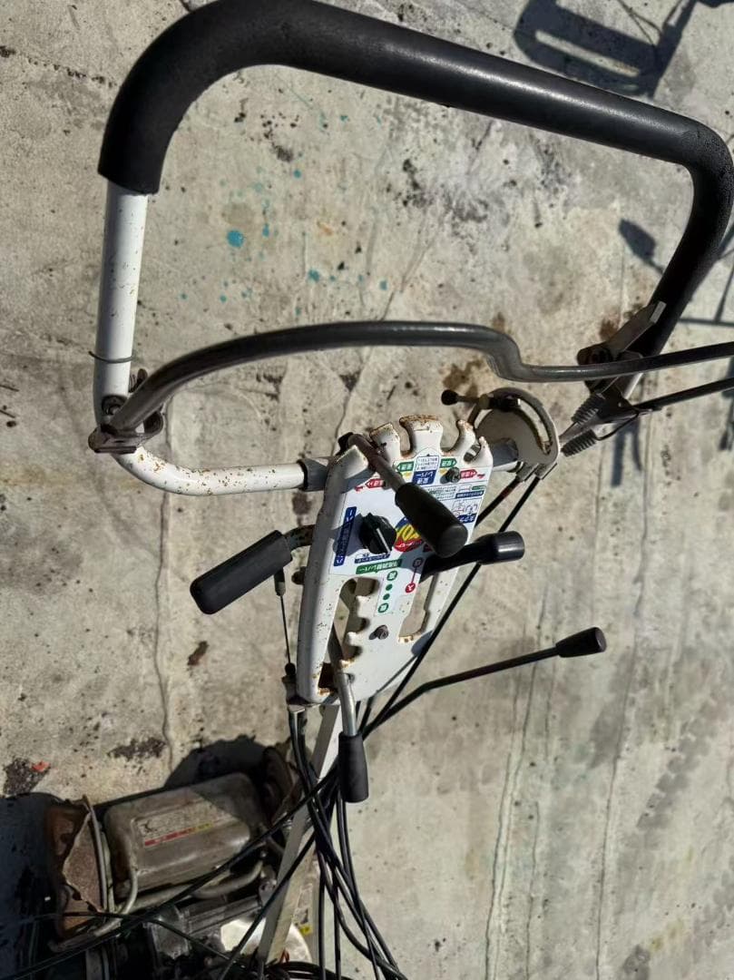 福岡県みやま市 スパイダーモア SP850A 作業幅約500mm リコイル式傷や汚れあり YUZUMIYA_COM