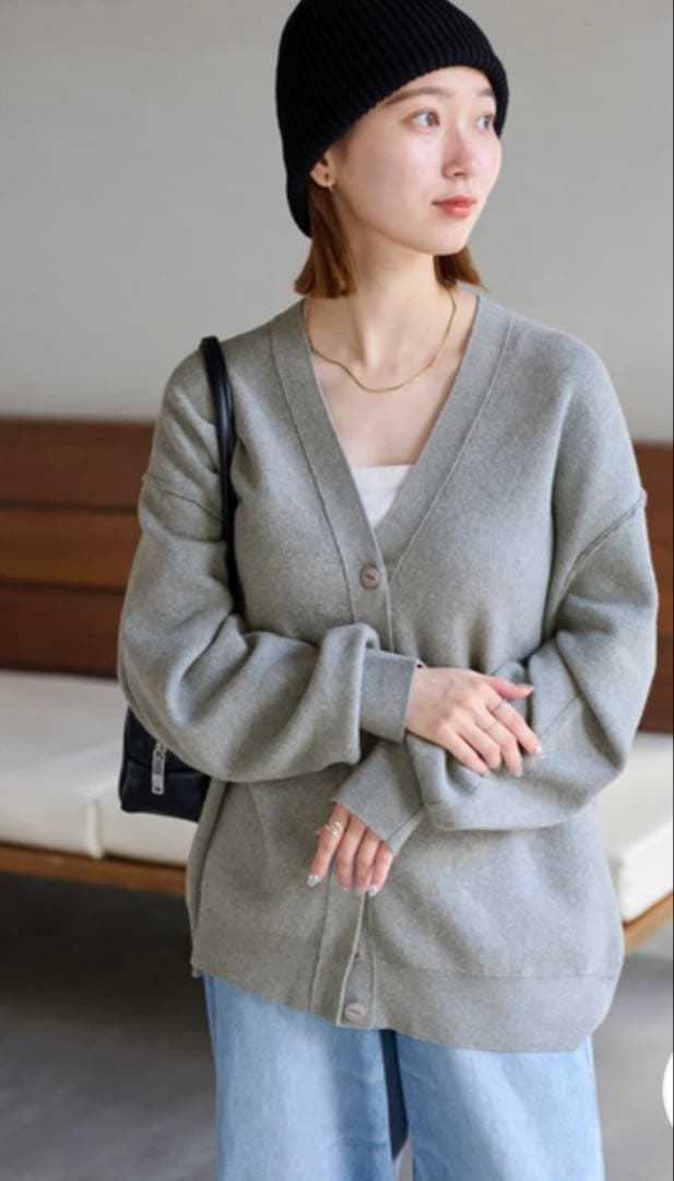 JOURNAL STANDARD relumeジャガードルーズニットカーディガン JOURNAL STANDARD relumeジャガードルーズニットカーディガン