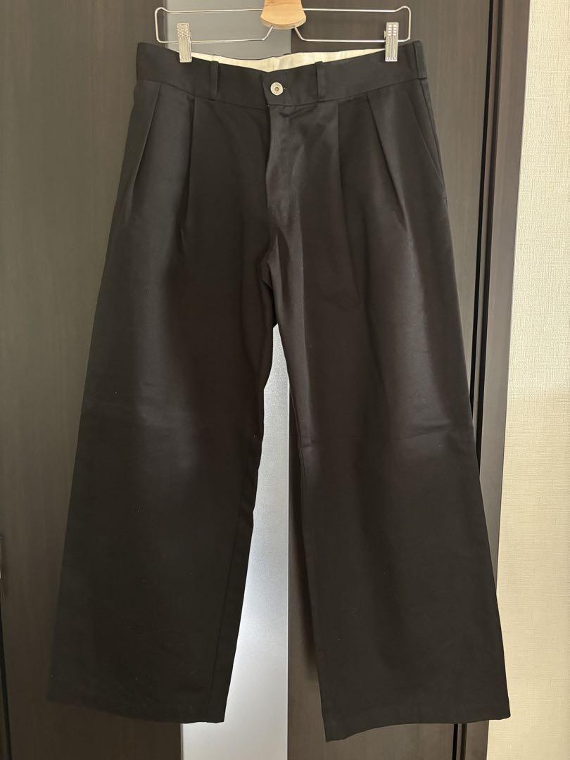 パンツ simply complicated loose fit trousers