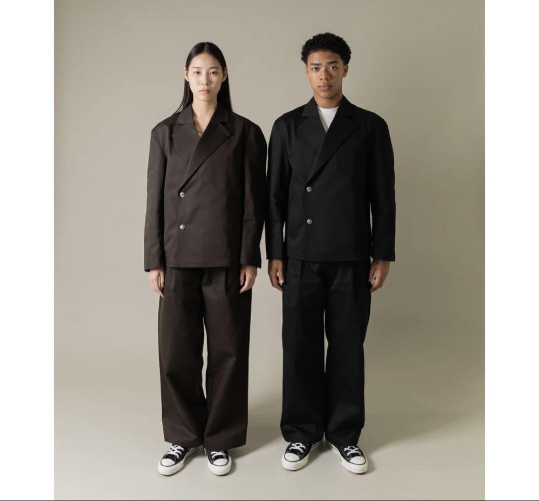 パンツ simply complicated loose fit trousers