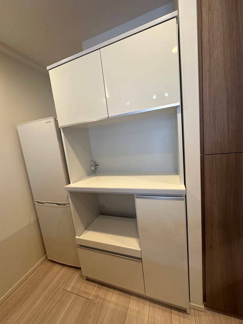 食器棚のみ キッチンボード ホワイト