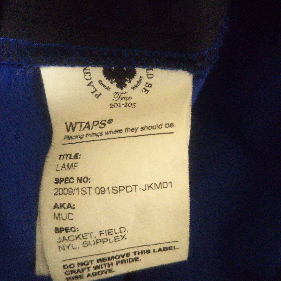 WTAPS マウンテンパーカー 黒/青
