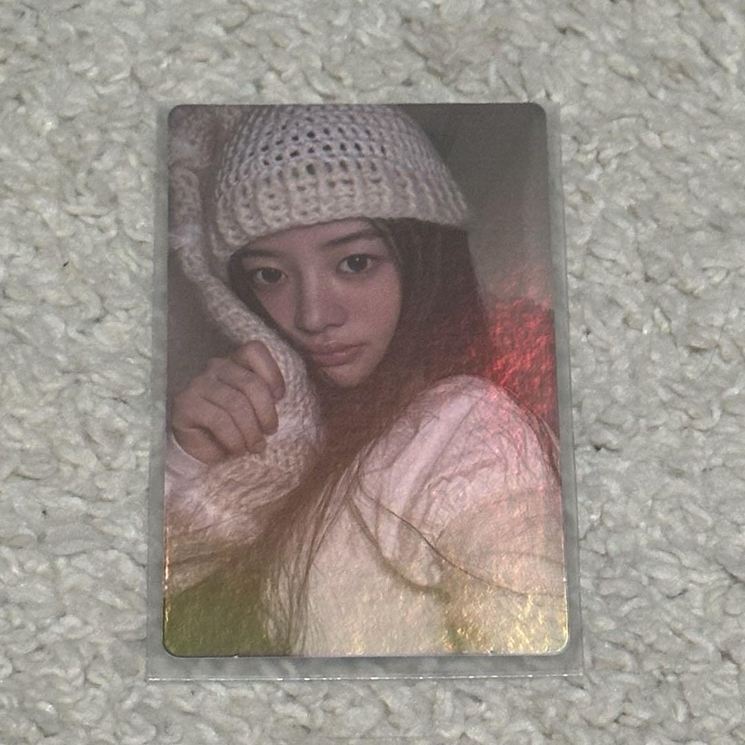ILLIT ミンジュ Super Real Me カカオトーク トレカ 公式 ILLIT ミンジュ super real me特典トレカ - メルカリ